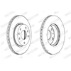Image de Disque De Frein Ferodo Ddf1151c Land Rover