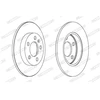 Image de Disque De Frein Ferodo Ddf1155c Audi;Skoda;Volkswagen