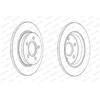 Image de Disque De Frein Ferodo Ddf2061c Ford