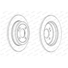 Image de Disque De Frein Ferodo Ddf2090c Hyundai;Kia