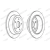 Image de Disque De Frein Ferodo Ddf1958c Jeep