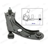 Image de Triangle De Suspension Pe-Wp-14686 Moog Moog Pewp14686 Peugeot