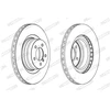 Image de Disque De Frein Ferodo Ddf1435c1 Land Rover