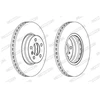 Image de Disque De Frein Ferodo Ddf1436c1 Land Rover