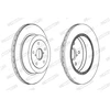 Image de Disque De Frein Ferodo Ddf1751c1 Subaru