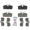 Image de Kit De Plaquettes De Frein, Frein À Disque Premier Eco Friction Fdb4893 Ferodo Ferodo Fdb4893 Renault