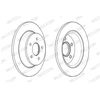 Image de Disque De Frein Ferodo Ddf2058c Ford