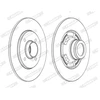 Image de Disque De Frein Ferodo Ddf752c Renault