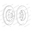 Image de Disque De Frein Ferodo Ddf1100c Land Rover