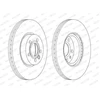 Image de Disque De Frein Ferodo Ddf1160c Ford;Seat;Volkswagen