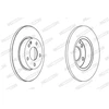 Image de Disque De Frein Ferodo Ddf1219c Mercedes-Benz