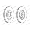 Image de Disque De Frein Ferodo Ddf1453c Alfa Romeo;Jeep
