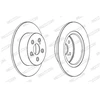 Image de Disque De Frein Ferodo Ddf1556c Toyota
