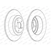 Image de Disque De Frein Ferodo Ddf1647c Subaru