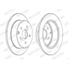 Image de Disque De Frein Ferodo Ddf1704c Toyota