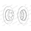 Image de Disque De Frein Ferodo Ddf1763c Chrysler;Dodge;Jeep