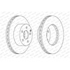 Image de Disque De Frein Ferodo Ddf1668c Toyota