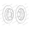 Image de Disque De Frein Ferodo Ddf2193c Hyundai;Kia