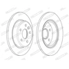 Image de Disque De Frein Ferodo Ddf2426c Opel;Vauxhall