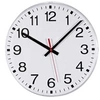 Image de 55000 radiopiloté(e) Horloge murale 300 mm blanc