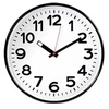Image de 82320 à quartz Horloge murale 300 mm x 50 mm noir