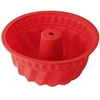 Image de 1254 moule à kouglof 22 cm silicone sco rouge