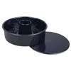 Image de Dr.Oetker Back-Liebe Moule rond en émail noir base plate et tubulaire 26 cm en occasion ou reconditionné