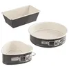 Image de Dr. Oetker Lot de 3 Mini Moules Pâtisserie Charnière Cake et Coeur | Cuisson nette et dorée, 3 formats pour varier les recettes, Acier avec émail, Mini pièces de 16 cm, Garantie 5 ans, Sans PFAS en occasion ou reconditionné