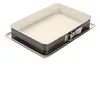 Image de 4861 moule à charnière rectangulaire, acier inoxydable, crème anthracite, 42 x 29 x 7 cm