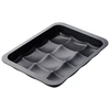 Image de Moule 12 mini pains ou brioches 36 x 27 cm Black Metallic