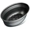 Image de Moule à pain ovale 26 x 16 cm Black Metallic