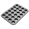 Image de Moule à muffins 24 empreintes 38 x 26 cm Zenker Black Metallic