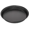 Image de Zenker Moule à quiche lorraine, moule à tarte en acier antiadhésif 30 cm | Cuisson sans accroche, Grand format 30 cm, Acier robuste, 230°C au four, Quiches et tartes, Inox en occasion ou reconditionné