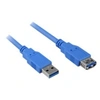 Image de Sharkoon - Rallonge De Câble Usb - Usb A 9 Broches Type A (M) - Usb A 9 Broches Type A (F) - 2 M ( Usb 3.0 ) - Noir