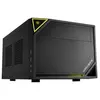 Image de SHARK ZONE C10 - Tour - mini ITX - pas d'alimentation (ATX12V / SFX12V) - noir, jaune - USB/Audio