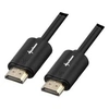 Image de - Câble HDMI avec Ethernet - HDMI mâle pour HDMI mâle - 2 m - blindé - noir - support 4K