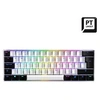 Image de Clavier Skiller SGK50 S4 KAILH Sans Fil USB Jeux PT Blanc