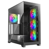 Image de Modèle du produit : Boitier Moyen Tour ATX Gleam RGB avec panneaux vitrés (Noir)