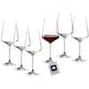 Image de Leonardo 014790 Puccini Set de 6 Verres Bordeaux Verre Transparent en occasion ou reconditionné