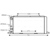 Image de Radiateur, Refroidissement Du Moteur Ai2026 Ava Quality Cooling Ava Quality Cooling Ai2026 Audi