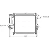 Image de Radiateur, Refroidissement Du Moteur Bw2124 Ava Quality Cooling Ava Quality Cooling Bw2124 Bmw