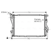 Image de Radiateur, Refroidissement Du Moteur Bw2202 Ava Quality Cooling Ava Quality Cooling Bw2202 Bmw