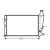 Image de Radiateur, Refroidissement Du Moteur Cn2011 Ava Quality Cooling Ava Quality Cooling Cn2011 Citroen