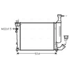Image de Radiateur, Refroidissement Du Moteur Cn2167 Ava Quality Cooling Ava Quality Cooling Cn2167 Citroen;Peugeot