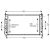 Image de Radiateur, Refroidissement Du Moteur Cr2054 Ava Quality Cooling Ava Quality Cooling Cr2054 Chrysler