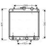 Image de Radiateur, Refroidissement Du Moteur Du2045 Ava Quality Cooling Ava Quality Cooling Du2045 Daihatsu