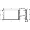 Image de Radiateur, Refroidissement Du Moteur Fd2265 Ava Quality Cooling Ava Quality Cooling Fd2265 Ford