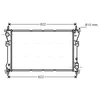 Image de Radiateur, Refroidissement Du Moteur Fd2320 Ava Quality Cooling Ava Quality Cooling Fd2320 Ford