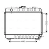 Image de Radiateur, Refroidissement Du Moteur Ms2045 Ava Quality Cooling Ava Quality Cooling Ms2045 Mercedes-Benz