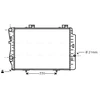 Image de Radiateur, Refroidissement Du Moteur Ms2212 Ava Quality Cooling Ava Quality Cooling Ms2212 Mercedes-Benz
